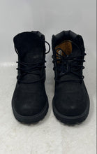 Load image into Gallery viewer, Timberland Boys 6-Inch Premium 12907 Black Lace-Up Combat Boots Size 4