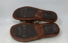 Load image into Gallery viewer, Frye Mens Brown Open Toe Crisscross Strap Slip-On Slide Sandals Size 10.5 D
