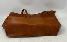 Load image into Gallery viewer, Montana West Womens Brown Faux Leather Zip Top Large Tote Handbag With Wallet