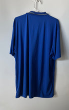 Load image into Gallery viewer, Calvin Klein Mens Blue Short Sleeve Spread Collar Button Golf Polo Shirt Size XL
