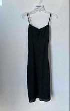 Load image into Gallery viewer, Forever 21 Womens Black Sleeveless Spaghetti A-Line Dress Size Small