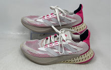 Load image into Gallery viewer, Adidas Womens 4DFWD Pulse White Pink Low Top Lace-Up Sneaker Shoes Size 7