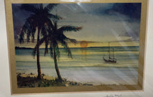 Load image into Gallery viewer, Jack Blackman The Artist Atlantis Sunset Anchorage & Sunrise Signed Prints 2 Pcs