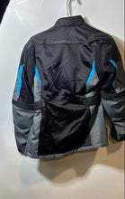 Load image into Gallery viewer, Bilt Womens Black And Gray Long Sleeve Full-Zip Motorcycle Jacket Size S