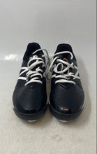 Load image into Gallery viewer, New Balance Boys 4040 V5 J4040BK5 Black White Lace-Up Baseball Cleats Size 8M