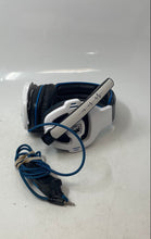 Load image into Gallery viewer, Sades SA903 White Black Blue Microphone Gaming Headphones Not tested