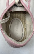 Load image into Gallery viewer, Coach Womens White Pink Logo Leather Lace-Up Platform Espadrille Shoes Size 7