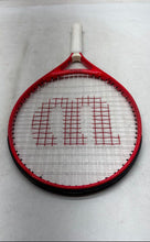 Load image into Gallery viewer, Wilson Roger Federer Junior Red Lightweight Aluminum Beginners Tennis Racket
