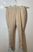 Load image into Gallery viewer, Legend London Mens Beige Buckle Side Cinch Skinny Leg Dress Pants Size 34