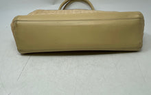 Load image into Gallery viewer, Etienne Aigner Womens Beige Cream Straw Inner Pockets Top Handle Handbag