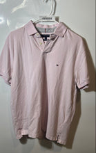 Load image into Gallery viewer, Tommy Hilfiger Mens Light Pink Short Sleeve Classic Fit Polo Shirt Size M