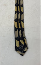 Load image into Gallery viewer, Salvatore Pellegrino Mens Multicolor Geometric Print Silk Handmade Designer Tie