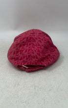 Load image into Gallery viewer, Michael Kors Womens Pink Signature Print Cotton Lined Adjustable Baseball Cap