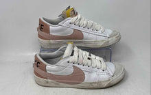 Load image into Gallery viewer, Nike Womens Blazer Low '77 Jumbo White Pink Lace-Up Sneaker Shoes Size 6