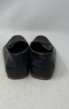 Load image into Gallery viewer, Tomas Maier Mens Black Leather Slip-On Bow Round Toe Loafer Shoes Size 10