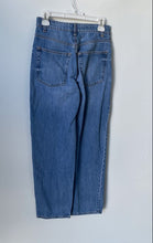 Load image into Gallery viewer, Zara Womens Blue Medium Wash Pockets Denim Straight Leg Jeans Size 0