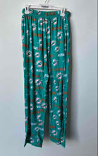 Load image into Gallery viewer, NFL Team Apparel Mens Green Miami Dolphins Pull-On Pajama Pants Size L