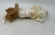 Load image into Gallery viewer, Cracker Barrel White Lace Dress Curly Hair Collectible Porcelain Doll
