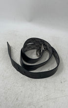 Load image into Gallery viewer, Michael Kors Mens Gray Signature Print Adjustable Buckle Dress Belt