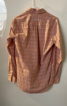 Load image into Gallery viewer, Polo Ralph Lauren Mens Orange Check Classic Fit Long Sleeve Button-Up Shirt Sz S