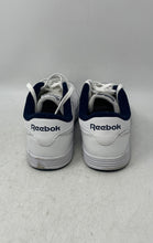 Load image into Gallery viewer, Reebok Mens Club MEMT FW8206 White Blue Leather Low Top Tennis Shoes Size 9.5