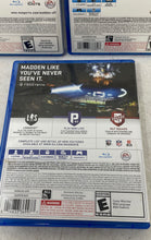 Load image into Gallery viewer, Lot Of 3 Pieces EA Sports PlayStation 4 Madden NFL 16 & 18 Play Video Games