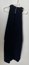 Load image into Gallery viewer, White House Black Market Womens Black Sleeveless Halter Neck Sheath Dress Size M