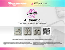 Load image into Gallery viewer, Authentic Tory Burch Womens White Leather Lace-Up Sneakers Shoes Size 8M Worn