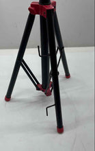 Load image into Gallery viewer, Black & Red Locking Collar Knobs Multi-Directional Work Light LED Tripod