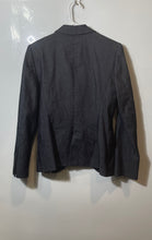 Load image into Gallery viewer, Zara Womens Black Long Sleeve Notch Lapel Single-Breasted Blazer Size M