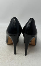 Load image into Gallery viewer, Dolce Vita Womens Black Leather Slip-On Stiletto Pump Heels Size 10