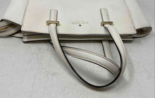 Load image into Gallery viewer, Kate Spade New York Womens White Inner Pocket Bottom Studs Satchel Handbag