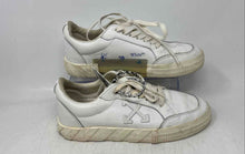 Load image into Gallery viewer, Off-White Womens Vulc White Leather Low Top Lace-Up Sneakers Shoes Size EUR 40