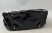 Load image into Gallery viewer, Kate Spade Womens Fulton Street Treesh Black Nude Leather Magnetic Satchel Bag