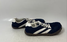Load image into Gallery viewer, Bare Frog Womens Navy White Low Top Lace-Up Barefoot Sneaker Shoes Size 39
