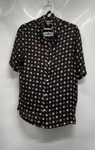 Load image into Gallery viewer, Zara Mens Multicolor Printed Regular Fit Short Sleeve Button-Up Shirt Size M