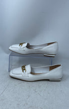 Load image into Gallery viewer, Franco Sarto Womens Tiari2 White Gold Square Toe Slip-On Loafer Shoes Size 7.5M