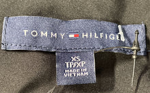 Load image into Gallery viewer, Tommy Hilfiger Womens Black Gold Polka Dot Shirt Dress Size XS With Tag