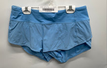 Load image into Gallery viewer, Lululemon Womens Blue Elastic Waist Activewear Athletic Shorts Size 6