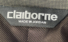Load image into Gallery viewer, Claiborne Mens Green Notch Lapel Pockets Single Breasted Two-Button Blazer Sz 43