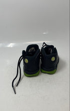 Load image into Gallery viewer, Nike Kids Air Jordan 13 Retro Black Leather Lace-Up Sneaker Shoes Size 6C
