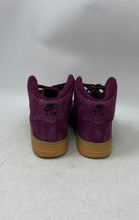 Load image into Gallery viewer, Nike Boys Air Force 1 High 922066-600 Purple Lace-Up Sneaker Shoes Size 4Y