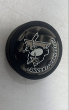 Load image into Gallery viewer, Inglasco Pittsburgh Penguins Robo-Pen Logo Souvenir NHL Hockey Puck Product