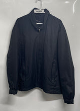 Load image into Gallery viewer, London Fog Mens Black Long Sleeve Front Full-Zipper Windbreaker Jacket Size XL