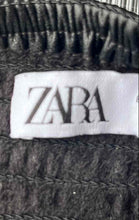 Load image into Gallery viewer, Zara Womens Black V-Neck Sleeveless Pullover Cut-Out Cropped Blouse Top Size M