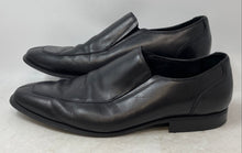 Load image into Gallery viewer, Cole Haan Mens Black Leather Apron Toe Slip-On Loafer Dress Shoes Size 13M