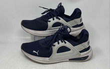 Load image into Gallery viewer, Puma Mens Softride Enzo Evo Blue White Lace-Up Low Top Sneaker Shoes Size 10.5