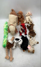 Load image into Gallery viewer, Ty Beanie Babies Multicolor Mini Plush Toys Collection Lot Of 10 Pcs