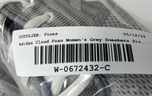 Load image into Gallery viewer, Adidas Womens Arianna Cloudfoam BB3245 Gray Lace-Up Sneakers Shoes Size 8.5