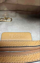 Load image into Gallery viewer, Michael Kors Womens Brown Leather Chain Strap Inner Pocket Shoulder Purse